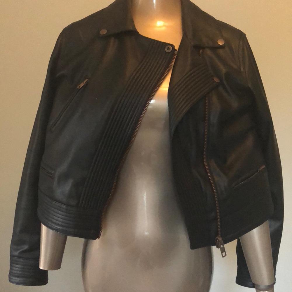 ASOS Faux Leather black jacket
